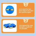 New Bouncy Ball Magic Flying Saucer Ball Educational Pet Children s Toy