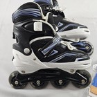 Marcent Inline Roller Blades Adjustable Size Kids U s  Size 1-4 Good Shape Read   
