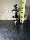 Antique Brass Glass Drip Oiler Hit Miss Steam Michigan Lubricator Engine 1 4   