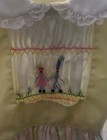 Vintage Girls Polly Flinders Smocked Dress 