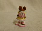 Wee Forest Folk Special Delivery Yellow M-305 Mouse Figurine Heart Valentines
