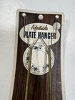 Travco Vintage 1960s Adjustable Decorative Plate Hanger Retro Mcm 9  - 16 