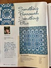 Something Borrowed  Something Blue Quilt Kit W  Pattern   Fabric 80 5 x80 5 