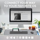Logitech K585 Multi-device Slim Wireless Keyboard Built-in Cradle Device Graphit