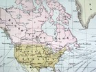 1935 Vintage Map Of World Colonies Transportation Traffic  Africa Asia America