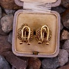 Luxury Super Shiny White Zirconia Vintage Synthetic Gemstone Earrings For Women