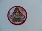 Vintage  skate City   2 1 2  Diameter Embroidered Patch Penguin On Roller Skates