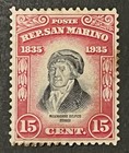 Travelstamps  1935 San Marino Stamps Scott  172 - 15c - Mint Mogh