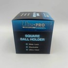 Ultra Pro Display Series Square Ball Holder Case New Nos