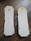 Vintage Chalk Wall Hangings Retro 70 s Mushroom Dogwood Cottage Granny Core