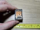Vintage Letterpress Printing Block Cozy Wood Cast Iron Stove Heater Advertising 