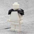 5pack Black Shoulder Armor Blocks Accessories For Minifigures Gt6bsa03