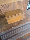 Singer Sewing Oak Puzzle Box   Attachments C1889 Antique And Instructions Manual