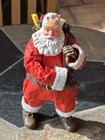 Rare 1989 Coca Cola Paper Mache Santa Holding Toy Sack Bag Willitts  32064