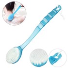 Long Handle Bath Body Brush Soft Back Shower Exfoliating Skin Scrubber Massager