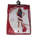 Oh Beautiful Sequin Front Dress Costume Star Stripes 4th July Patriotic Flag