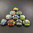 Rob Zombie 1  Button  10 Pin  Set Industrial Groove Rock Metal Scary