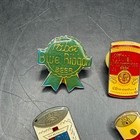 Lot Of 6  Vintage Beer Enamel Lapel hat Pins