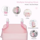 Hanging Diaper Caddy Nursery Caddy Organizer For Playard  Wall Or Crib  Diape   