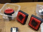 Misc Asst Of 7 Arcade Buttons Led Illuminated Coin Slot Machine Covers