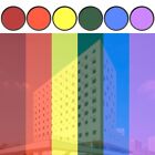 Red Orange Yellow Green Blue Purple Full Color Lens Filter 43 46 49 52 58 82mm