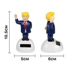 Solar Powered Dancing Donald Trump Fun Gift Car Home Decor Novelty Solar Groover