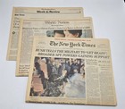 Ny Times-sep 16 2001-9 11 World Trade Center George Bush-complete Newspaper
