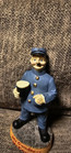 Vintage Official  My Goodness - My Guinness Zoo Series Zoo Keeper Figurine