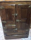 Antique Wooden Ice Box