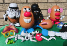 Lot Of  Mr Potato Head Parts Pieces Eyes Arms Feet Ears Lips Nose Star Wars