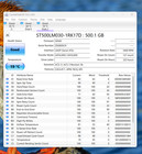 500gb Seagate Mobile St500lm030 2 5  Thin Hard Drive -  223 Hours  - Open Box    