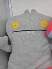 Vintage Ugly Doll Gray Babo 12    Plush Monster 2002   Turny Burny 2009 Lot Tlc