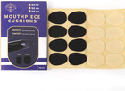 Alto tenor Saxophone Sax Mouthpiece Cushions Patches Pads 0 8mm Black   White  1