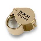 Jewelers Loupe Magnifier Pocket Magnifying Glass Coin Jewelry Loop Eye 30x