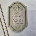 Irish Blessing Stone Plaque W ground Stakes  family Tree Is Rooted In Love 