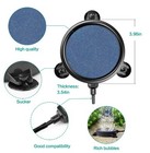101 Pcs 4 Inch Air Stone Disc Bubble Diffuser With Sucker  52 Ft Silicone Air   