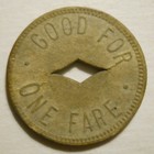 Brentwood Motor Coach Lines  carrick  Pennsylvania  Transit Token - Pa165h