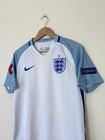 Nike Dri-fit England National Team Euro 2016 Patch Home Jersey
