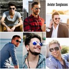 Aviator Sunglasses For Women Men Vintage Sports Driving Outdoor Unisex Glasses