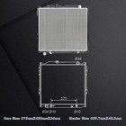 For 1996-2000 Toyota 4runner L4 2 7l   1996-2002 Toyota Car Aluminium Radiator