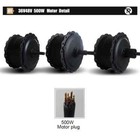 500w 36v 48v Snow Fat Ebike Conversion Kit 20 24 26in Front rear Wheel Hub Motor