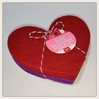 Valentine s Felt Hearts 30pcs   Sheets 30pcs By Creatology Red Purple Pink White