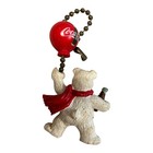 Vintage Coca Cola Polar Bear Pull Chain For Light Or Ceiling Fan
