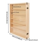 6-tier For Hot Wheels Diecast 1 64 Wooden Display Unit Shelf Toy Storage Us Ship