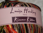 3 Balls  Louise Harding   kimono   Multicolor  Nylon  Crochet knit Ribbon Yarn