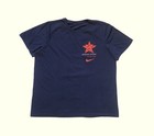 Nike Mlb Houston Astros World Series Champions Baseball Blue T Shirt Mens Sz L