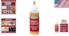 Fabric Fusion Glue 4 Oz - No-sew  Permanent  And Washable Adhesive For Fabrics