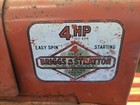 1969 Briggs   Stratton Horizontal Shaft 4 Hp  Engine   Runs