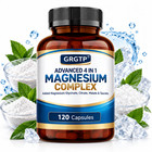 Grgtp 4 In 1 Magnesium Complex Glycinate Citrate Malate Taurate 120 Capsules