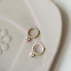 0 50ct Round Natural Diamond Dangle Earrings For Daughter Gift 14k Yellow Gold